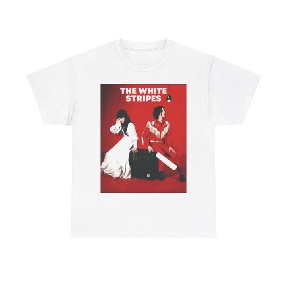 The White Stripes T-Shirt, Music Tour Shirt, Gift For Fans